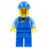 Overalls with Tools in Pocket Blue, Blue Cap with Hole, Brown Moustache and Goatee – ГРАДСКИ