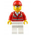 Paramedic - Red Uniform, Male, Red Short Bill Cap – ГРАДСКИ