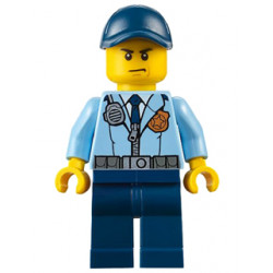 Police - City Officer, Jacket with Dark Blue Tie and Gold Badge, Dark Blue Legs, Dark Blue Cap – ГРАДСКИ