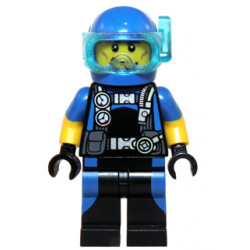 Scuba Diver, Male, Blue – ГРАДСКИ