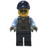 Police - City Officer, Sunglasses, Gray Vest with Radio and Gold Badge, Dark Blue Legs, Dark Blue Cap – ГРАДСКИ