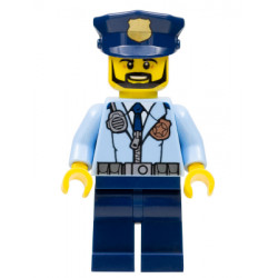 Police - City Officer, Zipper Jacket and Badge, Prison Island Police Chief – ГРАДСКИ