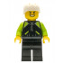 Cyclist - Lime and Black Jacket – ГРАДСКИ