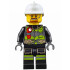 Fire - Reflective Stripes with Utility Belt and Flashlight, White Fire Helmet, Dark Orange Moustache and Goatee, Soot Marks – ГРАДСКИ