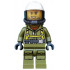 Volcano Explorer - Male Worker, Suit with Harness, Construction Helmet, Breathing Neck Gear with Yellow Air Tanks, Trans-Brown Visor, Stubble – ГРАДСКИ