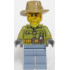Volcano Explorer - Male, Shirt with Belt and Radio, Dark Tan Fedora Hat, Crooked Smile and Scar – ГРАДСКИ