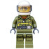 Volcano Explorer - Male Worker, Suit with Harness, White Helmet, Trans-Brown Visor, Sunglasses – ГРАДСКИ