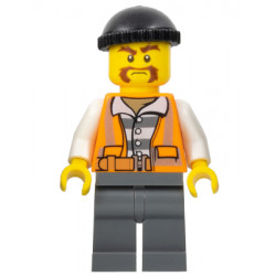 Police - City Bandit Male, Black Knit Cap, Moustache Handlebar – ГРАДСКИ