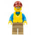 Angler Male, Dark Tan Legs, Dark Red Cap, Silver Sunglasses, Life Jacket Center Buckle – ГРАДСКИ