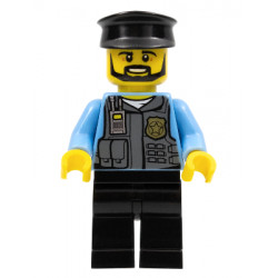 Police Officer, Black Cap and Legs, Beard – ГРАДСКИ