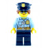 Police - City Officer Female, Bright Light Blue Shirt with Badge and Radio, Dark Blue Legs, Dark Blue Police Hat, Sunglasses – ГРАДСКИ