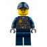 Police - City Officer with Dark Bluish Gray Vest with Badge and Radio, Dark Blue Legs, Dark Blue Cap – ГРАДСКИ