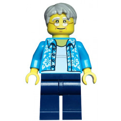 Beachgoer - Gray Male Hair, Glasses and Hawaiian Shirt – ГРАДСКИ