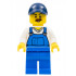 Beach Janitor - Blue Overalls and Dark Blue Cap – ГРАДСКИ