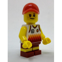 Beachgoer - Boy, Red Cap and Basketball Jersey – ГРАДСКИ