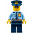 Police - City Officer Shirt with Dark Blue Tie and Gold Badge, Dark Tan Belt with Radio, Dark Blue Legs, Police Hat with Gold Badge, Sunglasses – ГРАДСКИ