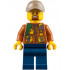 City Jungle Explorer - Dark Orange Jacket with Pouches, Dark Blue Legs, Dark Tan Cap with Hole, Brown Moustache and Goatee – ГРАДСКИ