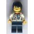 City Jungle Scientist Female - White Lab Coat with Sunglasses, Dark Blue Legs, Black Tousled Hair – ГРАДСКИ