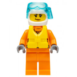 Coast Guard City - Female Rescuer with Scuba Diver Mask – ГРАДСКИ