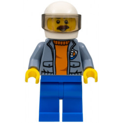 Coast Guard City - Helicopter Pilot with Moustache – ГРАДСКИ