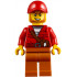 Mountain Police - Crook Male with Red Fringed Shirt with Strap and Pouch, Red Cap – ГРАДСКИ