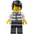 Mountain Police - Jail Prisoner 86753 Prison Stripes, Black Tousled Hair – ГРАДСКИ
