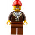 Mountain Police - Crook Male with Lined Jacket over Prisoner Shirt, Red Cap – ГРАДСКИ
