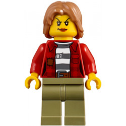 Mountain Police - Crook Female Jacket over 87 Prison Stripes – ГРАДСКИ