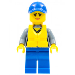 Coast Guard City - Female Crew Member, Blue Cap with Life Jacket – ГРАДСКИ