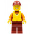 Coast Guard City - Rescuer, Dark Red Cap with Big Smile and Life Jacket – ГРАДСКИ