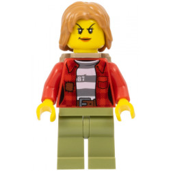 Mountain Police - Crook Female Jacket over 87 Prison Stripes, Backpack – ГРАДСКИ