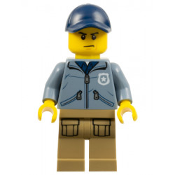 Mountain Police - Officer Male, Dark Blue Cap, Sand Blue Jacket – ГРАДСКИ