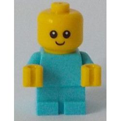 Baby - Medium Azure Body with Yellow Hands – ГРАДСКИ
