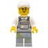 Painter - Male, Light Bluish Gray Overalls with Paint Splotches, White Cap, Stubble – ГРАДСКИ