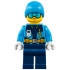 Arctic Explorer - Male, Dark Blue Legs, Dark Azure Beanie, Medium Azure Ski Goggles – ГРАДСКИ