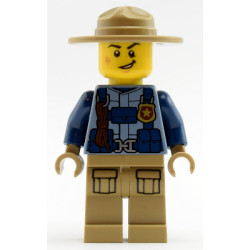 Mountain Police - Officer Male, Jacket with Harness, Dark Tan Hat – ГРАДСКИ
