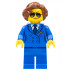 Pilot, Female, Short Reddish Brown Hair, Blue Airline Uniform – ГРАДСКИ