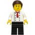 Burger Chef - White Torso with 8 Buttons, No Wrinkles Front or Back, Black Legs, Dark Brown Hair – ГРАДСКИ