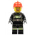 Fire - Reflective Stripes with Utility Belt, Red Fire Helmet, Brown Goatee – ГРАДСКИ