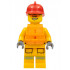 Fire - Reflective Stripes, Bright Light Orange Suit, Life Jacket, Red Fire Helmet – ГРАДСКИ