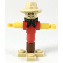 Scarecrow - Tan Fedora, Black Bandana, Red Shirt – ГРАДСКИ