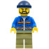 Dock Worker, Male, Blue Jacket with Diagonal Lower Pockets and Orange Stripes, Olive Green Legs, Dark Blue Knit Cap – ГРАДСКИ