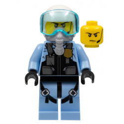 Sky Police - Jet Pilot with Oxygen Mask and Headset – ГРАДСКИ