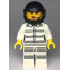 Sky Police - Jail Prisoner 50382 Prison Stripes, Female, Scowl with Red Lips and Open Mouth, Black Helmet – ГРАДСКИ
