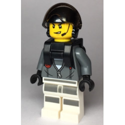 Sky Police - Jail Prisoner Jacket over Prison Stripes, Neck Bracket (for Parachute) – ГРАДСКИ