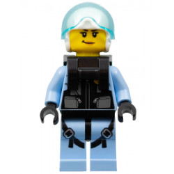 Sky Police - Jet Pilot, Female with Neck Bracket (for Parachute) – ГРАДСКИ