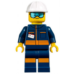 Ground Crew Technician - Male, Jumpsuit and Construction Helmet – ГРАДСКИ