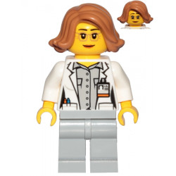 Scientist, Botanist - Female, Glasses and Medium Nougat Hair Short Swept Sideways – ГРАДСКИ