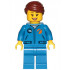 Astronaut - Female, Blue Jumpsuit, Reddish Brown Hair Swept Back Into Bun, Open Mouth Smile – ГРАДСКИ