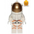 Astronaut - Male, White Spacesuit with Orange Lines, Smirk, Cheek Lines, Black and Dark Tan Eyebrows – ГРАДСКИ